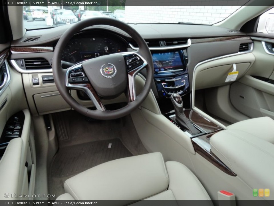 Shale/Cocoa Interior Prime Interior for the 2013 Cadillac XTS Premium AWD #67862851