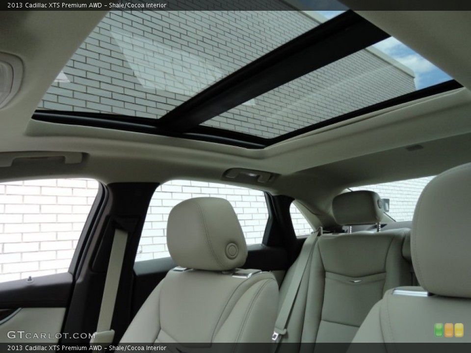 Shale/Cocoa Interior Sunroof for the 2013 Cadillac XTS Premium AWD #67862887