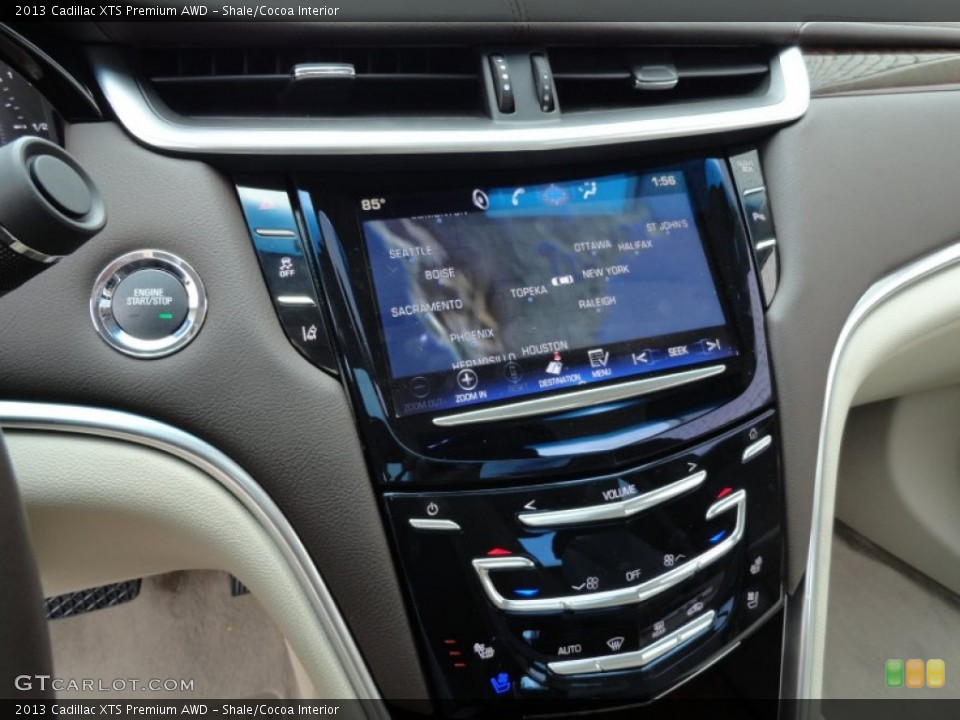 Shale/Cocoa Interior Controls for the 2013 Cadillac XTS Premium AWD #67862956