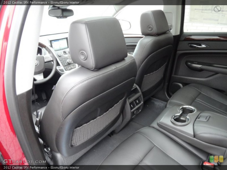 Ebony/Ebony Interior Photo for the 2012 Cadillac SRX Performance #67863454