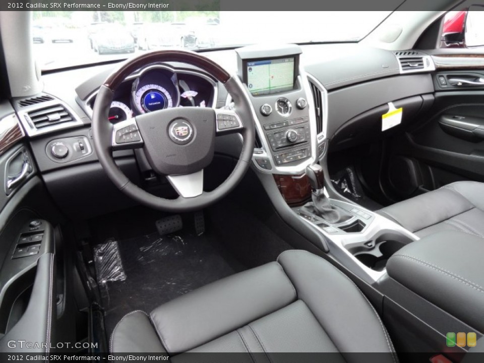 Ebony/Ebony Interior Prime Interior for the 2012 Cadillac SRX Performance #67863463