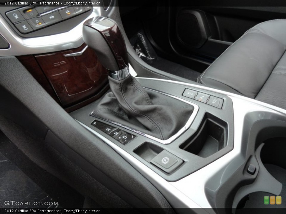 Ebony/Ebony Interior Transmission for the 2012 Cadillac SRX Performance #67863526