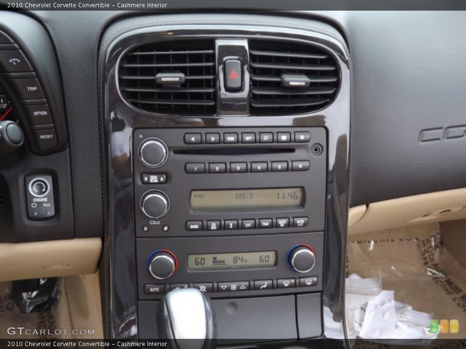 Cashmere Interior Controls for the 2010 Chevrolet Corvette Convertible #67863862