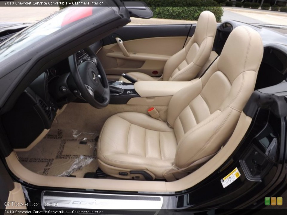 Cashmere 2010 Chevrolet Corvette Interiors