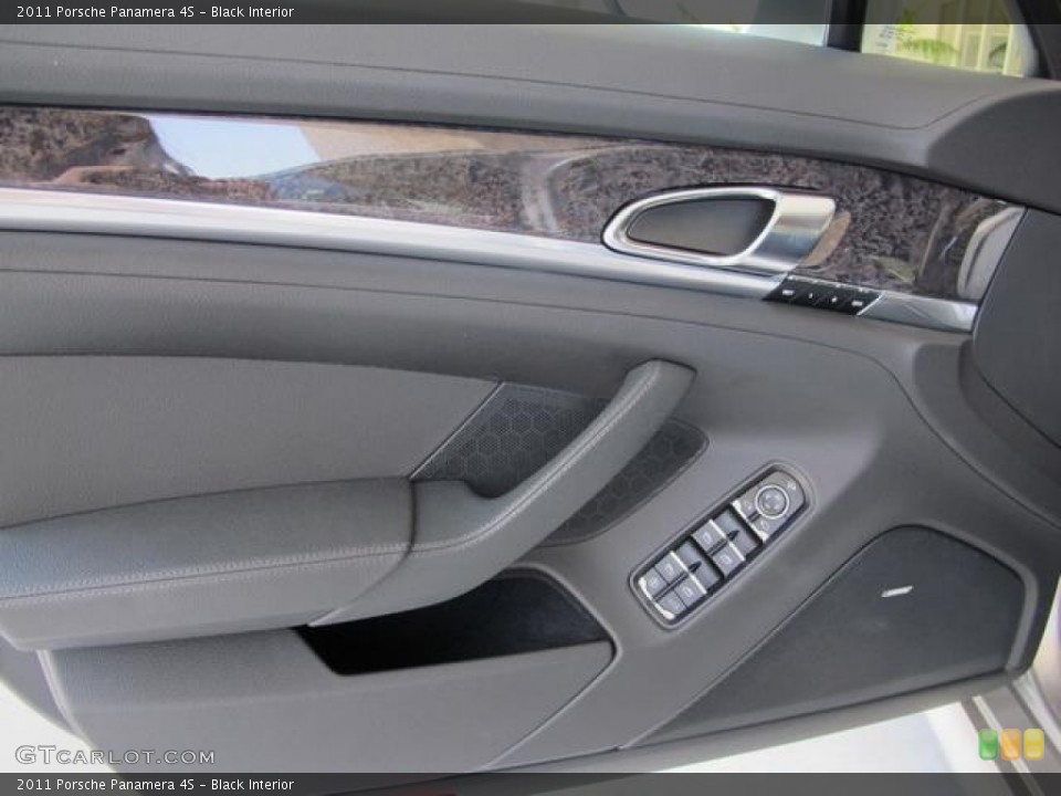 Black Interior Door Panel for the 2011 Porsche Panamera 4S #67864394