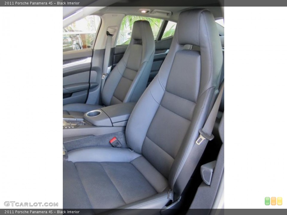 Black Interior Front Seat for the 2011 Porsche Panamera 4S #67864402