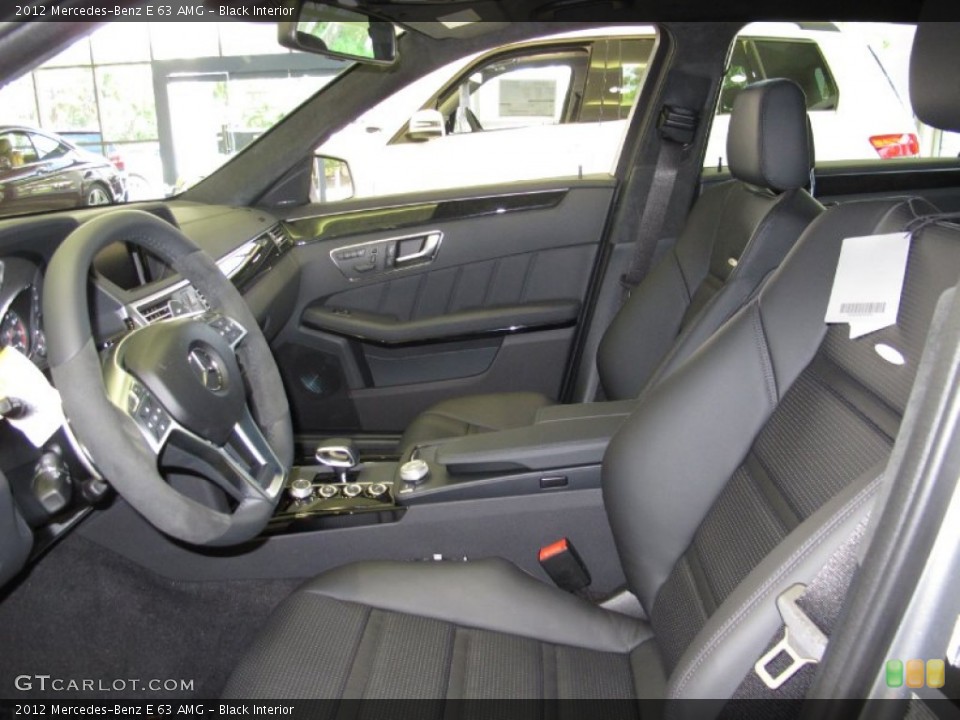 Black Interior Photo for the 2012 Mercedes-Benz E 63 AMG #67864678