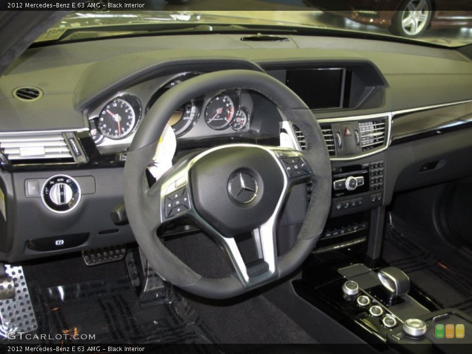 Black Interior Dashboard for the 2012 Mercedes-Benz E 63 AMG #67864684