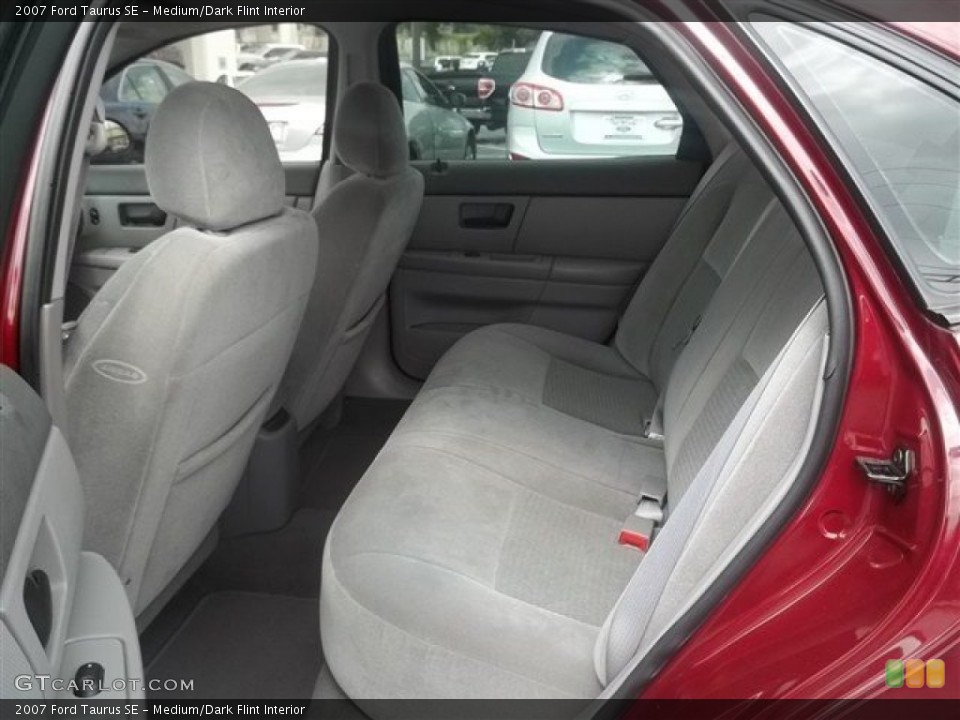 Medium/Dark Flint Interior Rear Seat for the 2007 Ford Taurus SE #67865494
