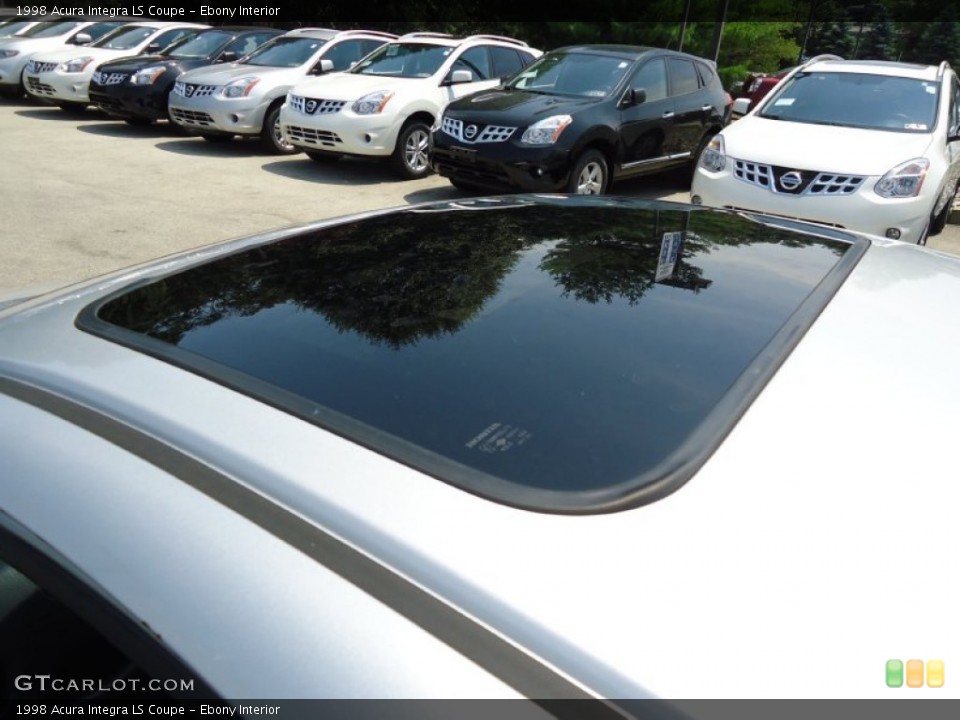 Ebony Interior Sunroof for the 1998 Acura Integra LS Coupe #67866265