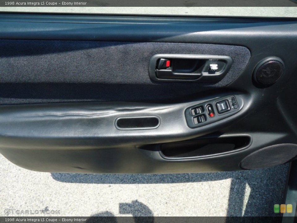 Ebony Interior Door Panel for the 1998 Acura Integra LS Coupe #67866298