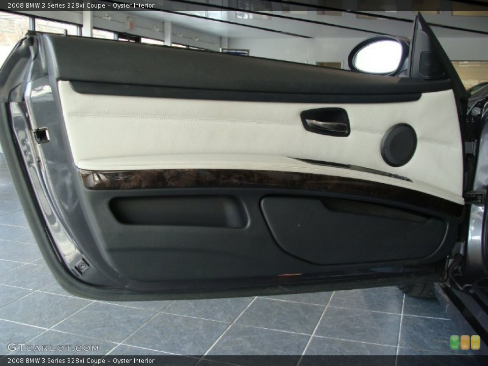 Oyster Interior Door Panel for the 2008 BMW 3 Series 328xi Coupe #67868779