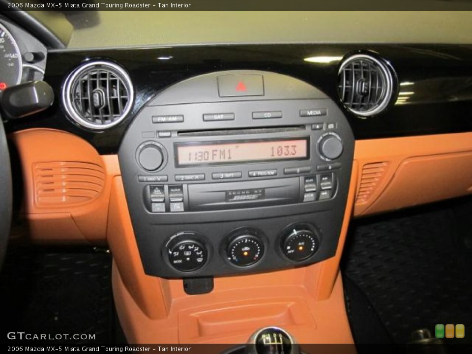 Tan Interior Audio System for the 2006 Mazda MX-5 Miata Grand Touring Roadster #67869574