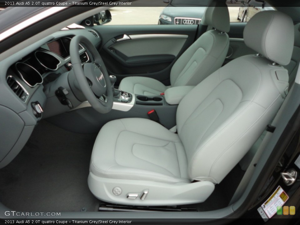 Titanium Grey/Steel Grey Interior Photo for the 2013 Audi A5 2.0T quattro Coupe #67870297