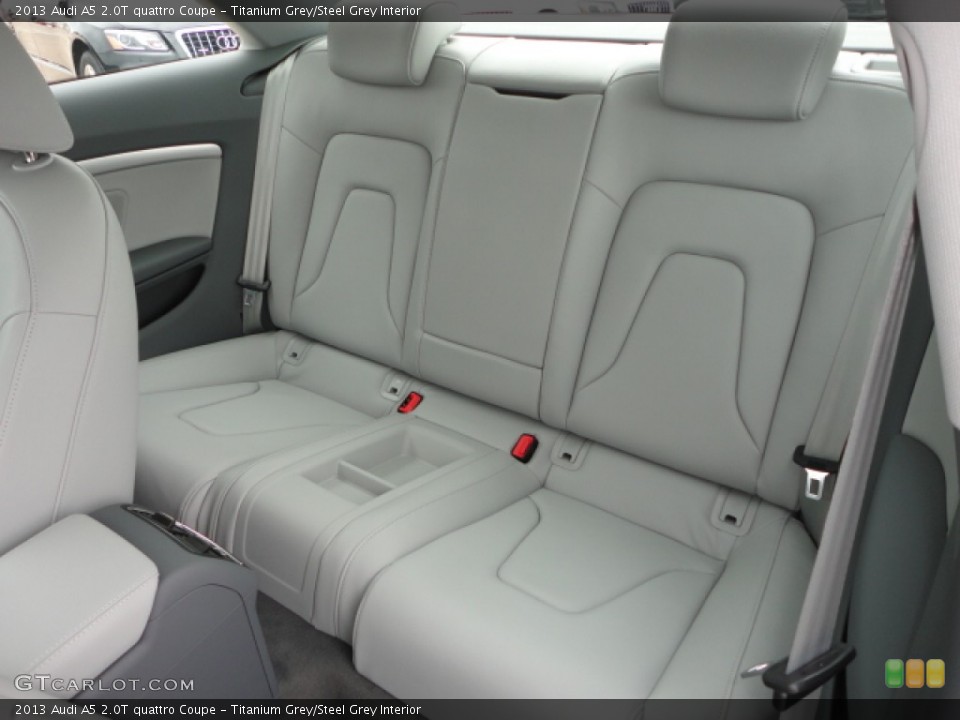 Titanium Grey/Steel Grey Interior Rear Seat for the 2013 Audi A5 2.0T quattro Coupe #67870312