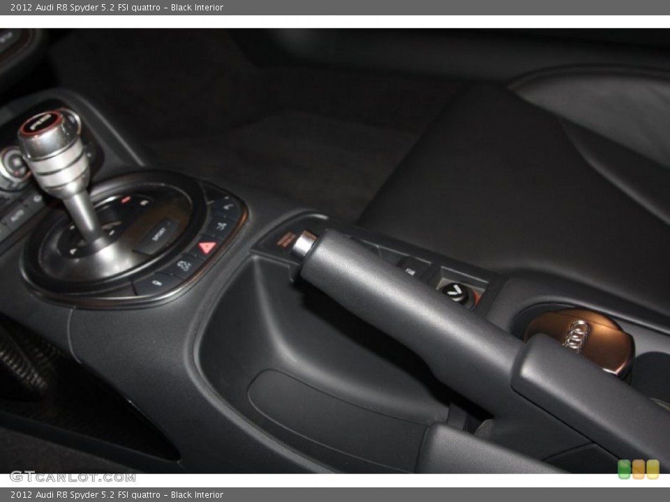 Black Interior Transmission for the 2012 Audi R8 Spyder 5.2 FSI quattro #67871422