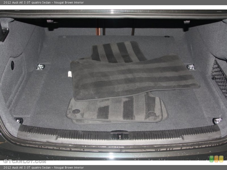 Nougat Brown Interior Trunk for the 2012 Audi A6 3.0T quattro Sedan #67872019