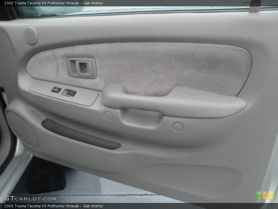 Oak Interior Door Panel for the 2003 Toyota Tacoma V6 PreRunner Xtracab #67875781