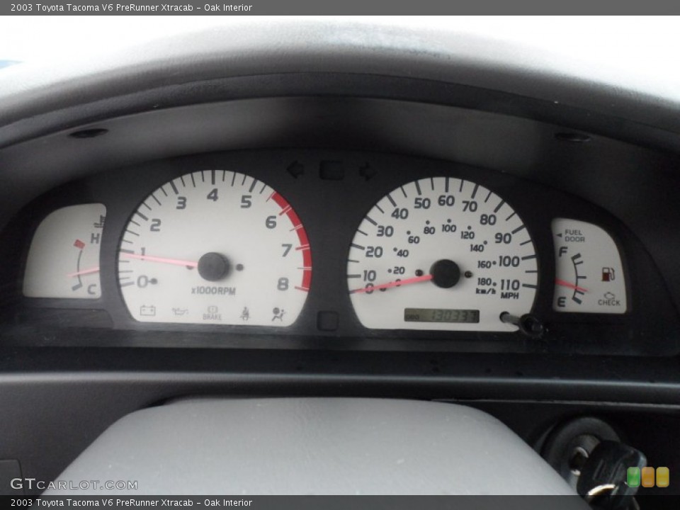 Oak Interior Gauges for the 2003 Toyota Tacoma V6 PreRunner Xtracab #67875881