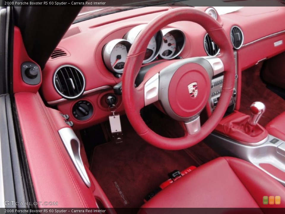 Carrera Red Interior Photo for the 2008 Porsche Boxster RS 60 Spyder #67880020