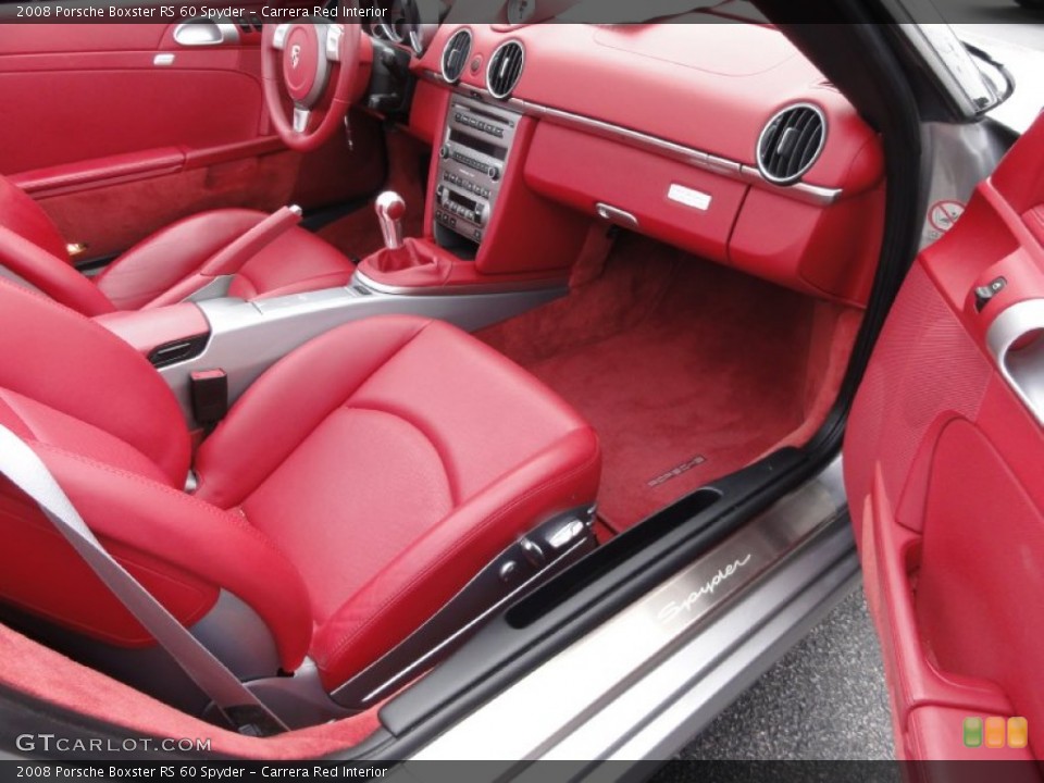 Carrera Red Interior Photo for the 2008 Porsche Boxster RS 60 Spyder #67880086