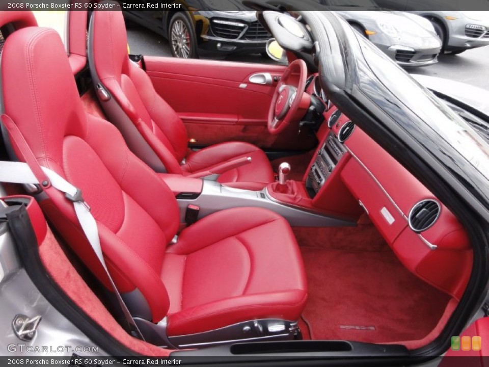 Carrera Red Interior Photo for the 2008 Porsche Boxster RS 60 Spyder #67880104