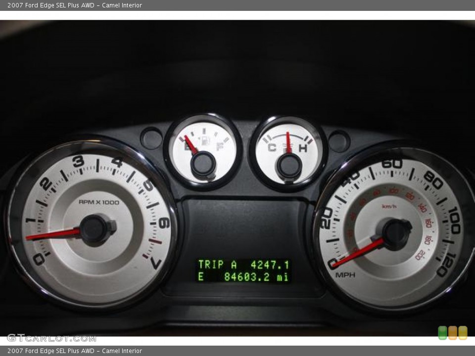 Camel Interior Gauges for the 2007 Ford Edge SEL Plus AWD #67886395