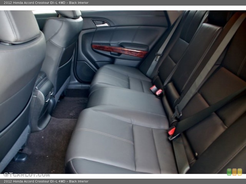Black Interior Rear Seat for the 2012 Honda Accord Crosstour EX-L 4WD #67889803