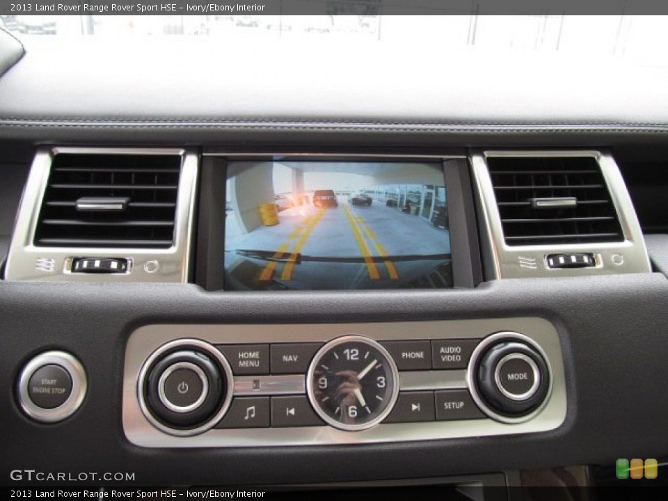 Ivory/Ebony Interior Controls for the 2013 Land Rover Range Rover Sport HSE #67894523