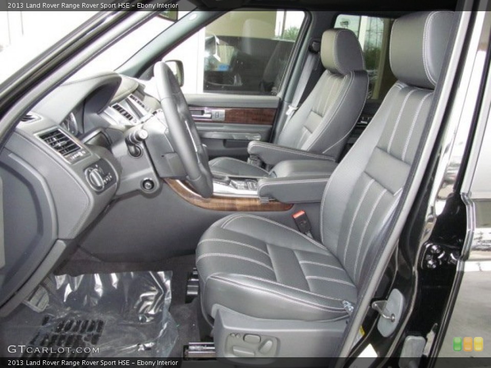 Ebony Interior Photo for the 2013 Land Rover Range Rover Sport HSE #67894550