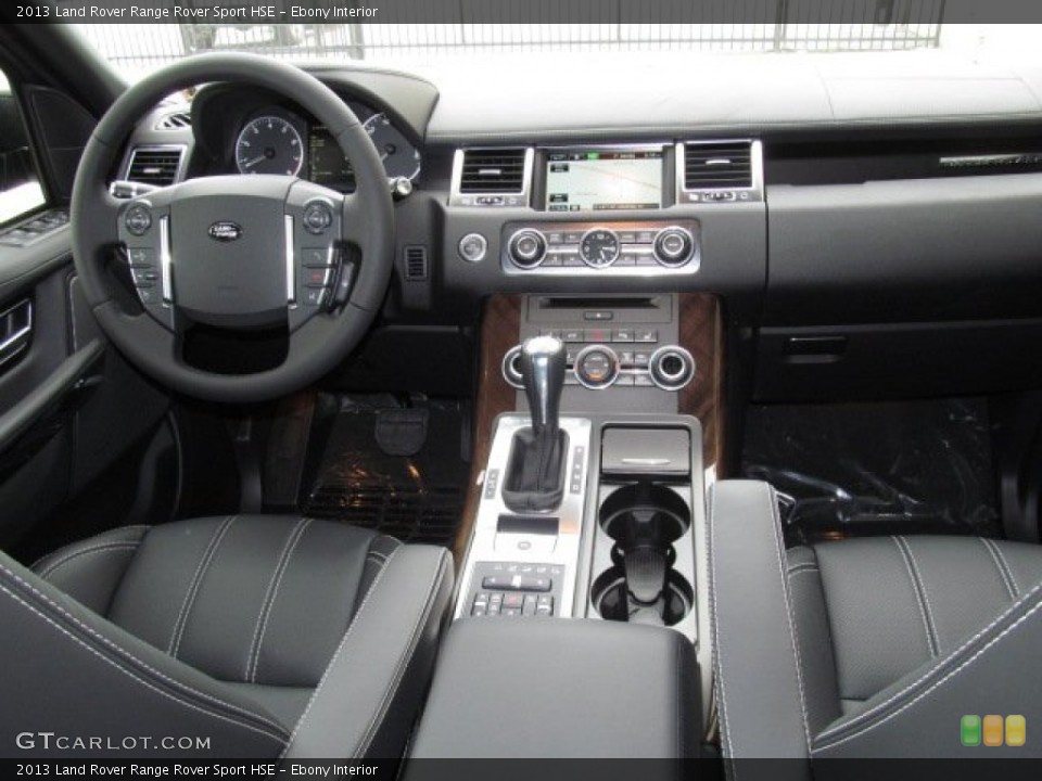 Ebony Interior Dashboard for the 2013 Land Rover Range Rover Sport HSE #67894559