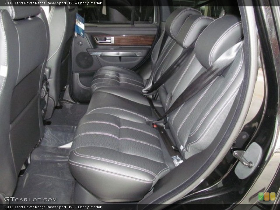 Ebony Interior Photo for the 2013 Land Rover Range Rover Sport HSE #67894565