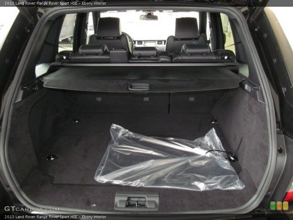 Ebony Interior Trunk for the 2013 Land Rover Range Rover Sport HSE #67894616