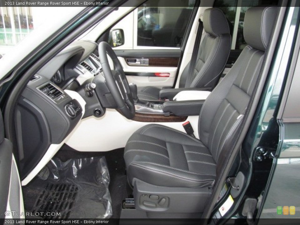 Ebony 2013 Land Rover Range Rover Sport Interiors