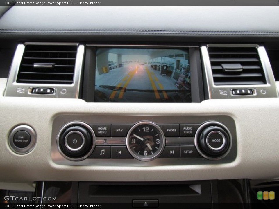 Ebony Interior Controls for the 2013 Land Rover Range Rover Sport HSE #67894727