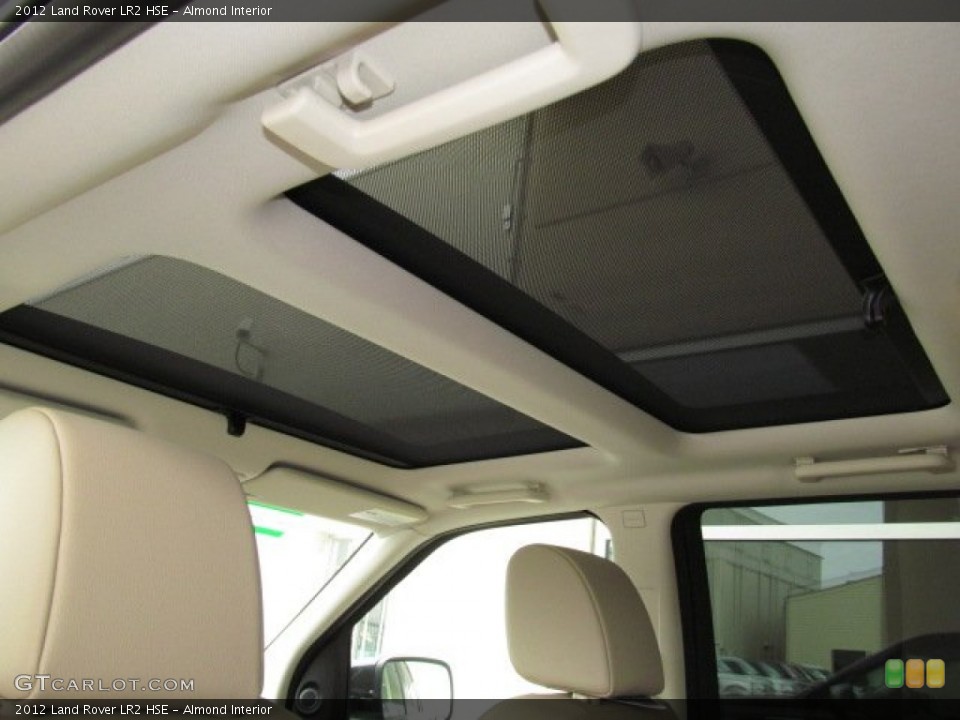Almond Interior Sunroof for the 2012 Land Rover LR2 HSE #67894814