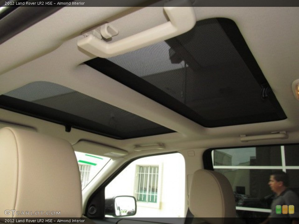 Almond Interior Sunroof for the 2012 Land Rover LR2 HSE #67894923