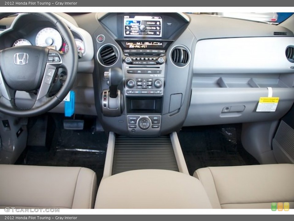 Gray Interior Dashboard for the 2012 Honda Pilot Touring #67895040