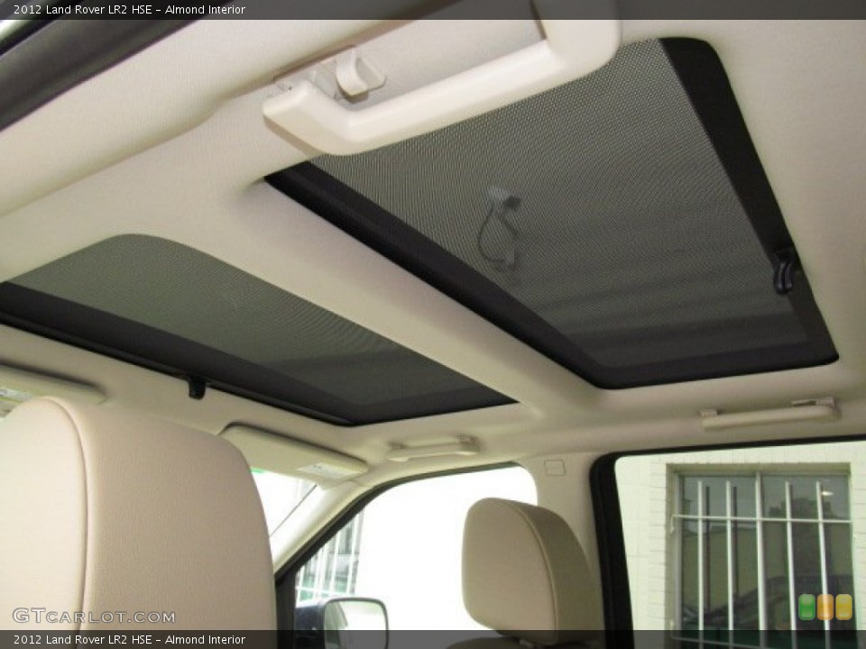 Almond Interior Sunroof for the 2012 Land Rover LR2 HSE #67895145
