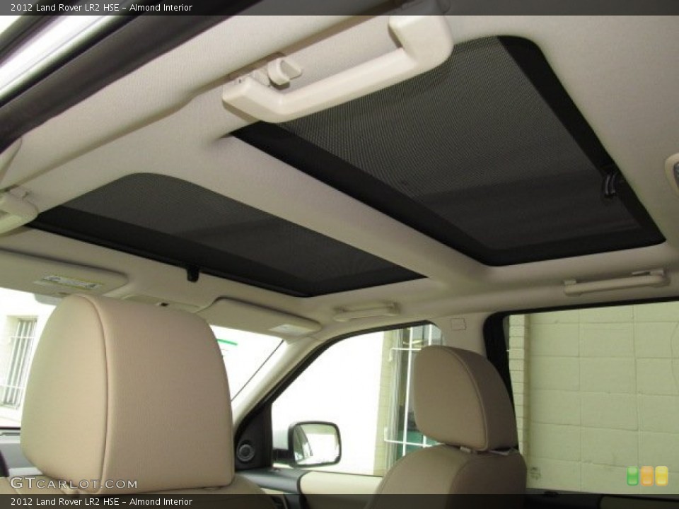 Almond Interior Sunroof for the 2012 Land Rover LR2 HSE #67895265