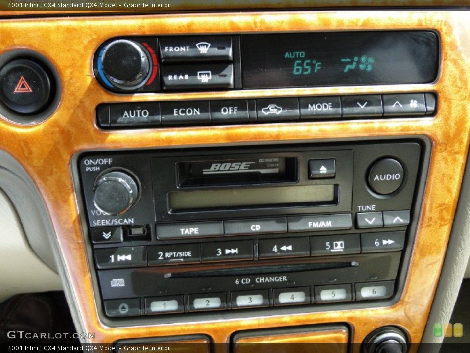Graphite Interior Audio System for the 2001 Infiniti QX4  #67896102