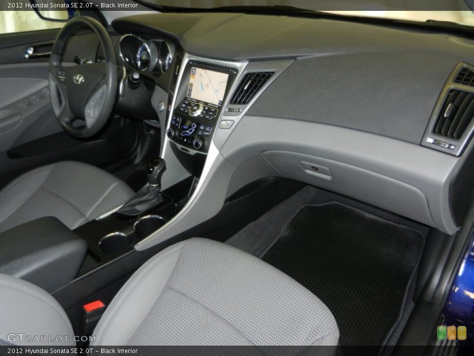 Black Interior Dashboard for the 2012 Hyundai Sonata SE 2.0T #67898625