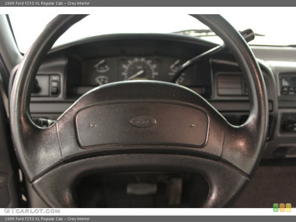 Grey Interior Steering Wheel for the 1996 Ford F250 XL Regular Cab #67899582