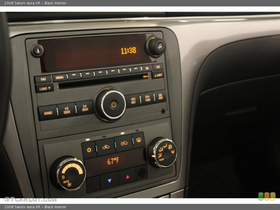 Black Interior Audio System for the 2008 Saturn Aura XR #67901699