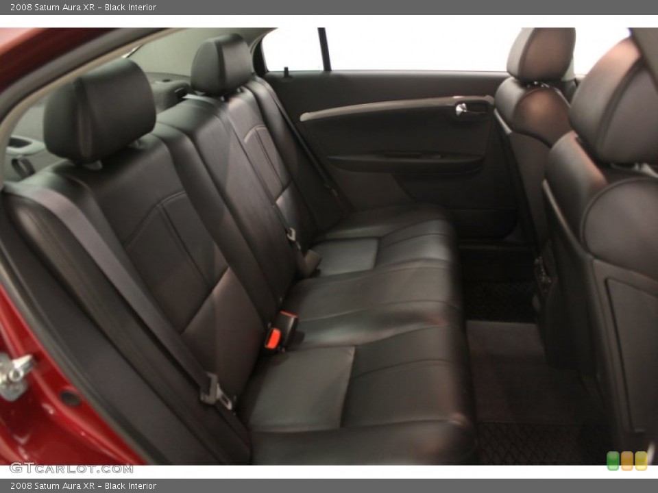 Black Interior Rear Seat for the 2008 Saturn Aura XR #67901744