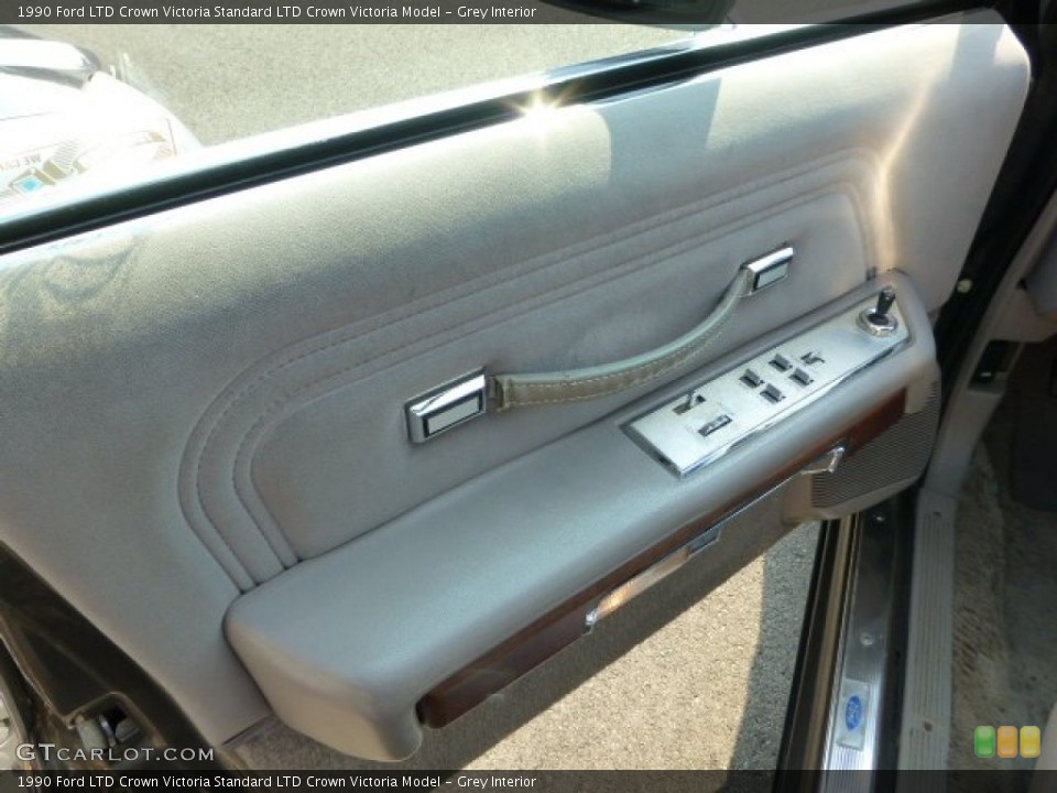 Grey Interior Door Panel for the 1990 Ford LTD Crown Victoria  #67902509