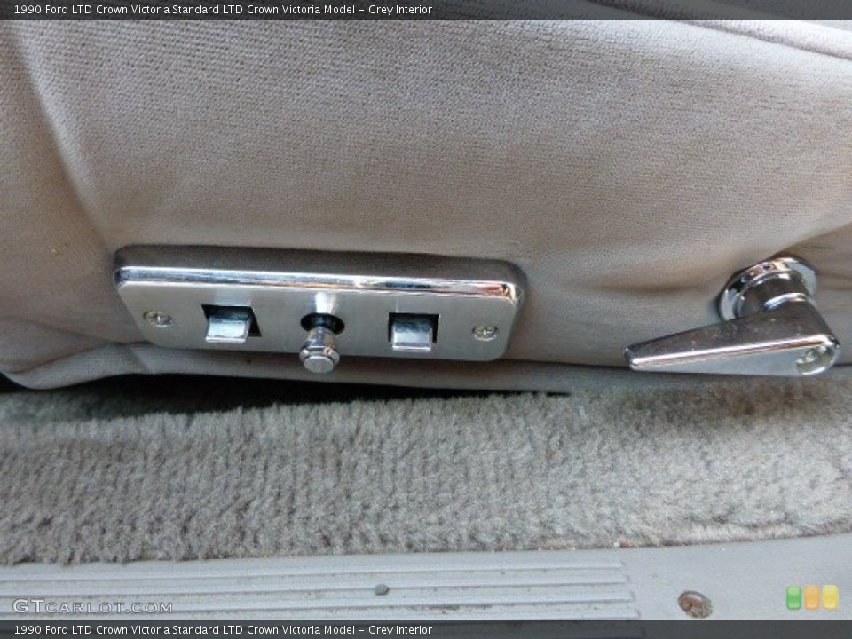 Grey Interior Controls for the 1990 Ford LTD Crown Victoria  #67902518