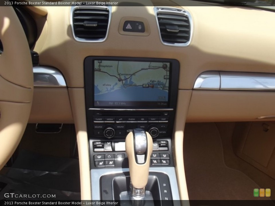 Luxor Beige Interior Navigation for the 2013 Porsche Boxster  #67903655