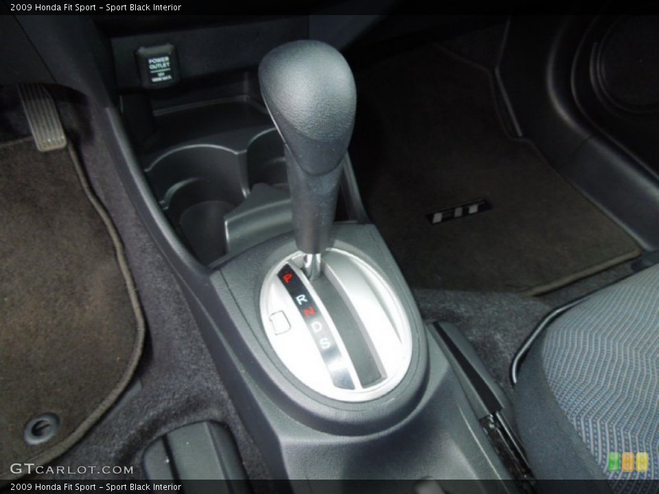 Sport Black Interior Transmission for the 2009 Honda Fit Sport #67904158