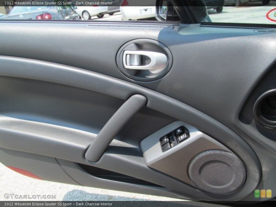 Dark Charcoal Interior Door Panel for the 2012 Mitsubishi Eclipse Spyder GS Sport #67905047